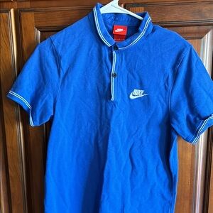 Nike Men's Blue Polo Shirt